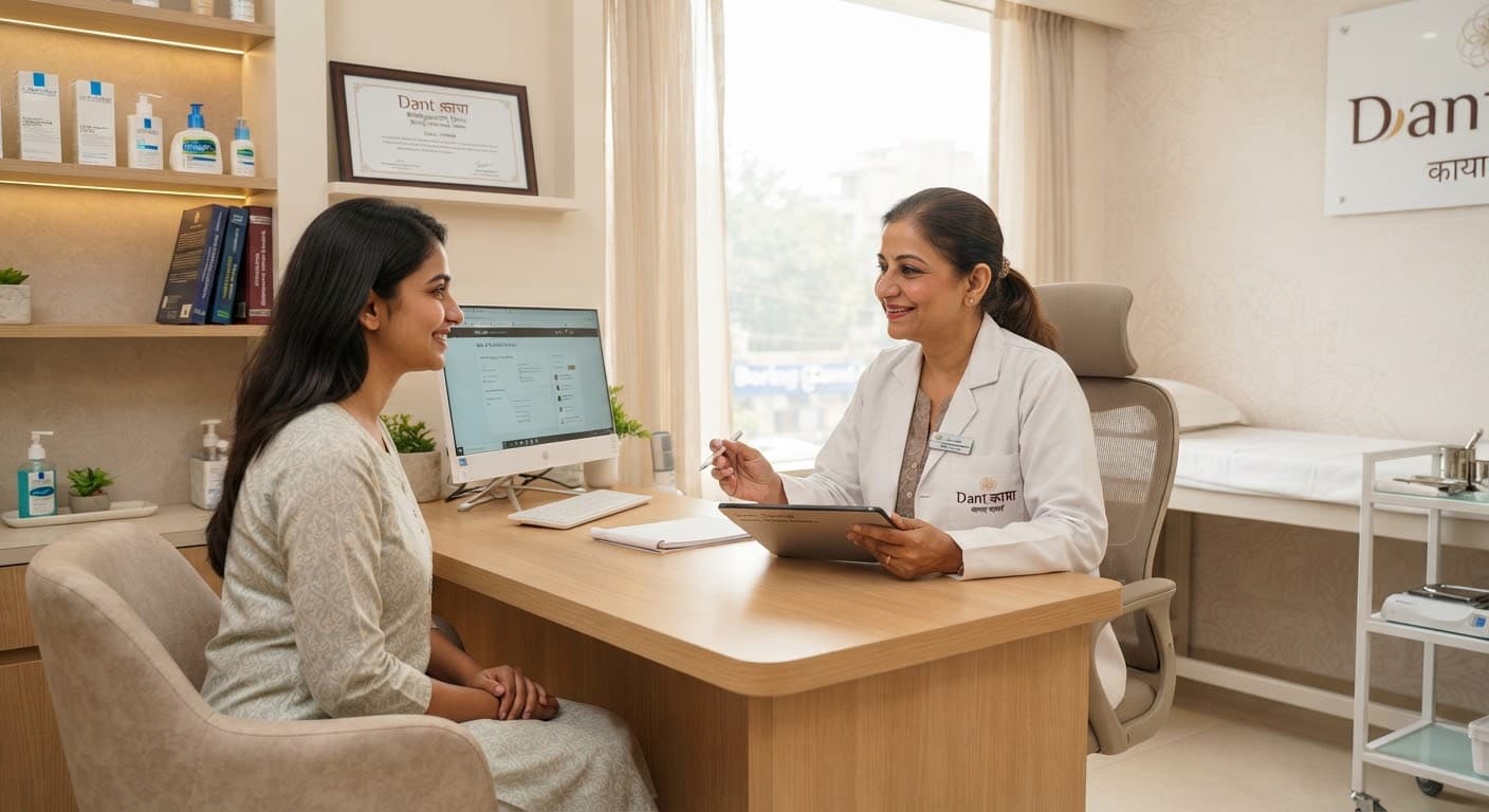 Skin, Laser and Facial Aesthetics Consultation at Dant काया Clinic